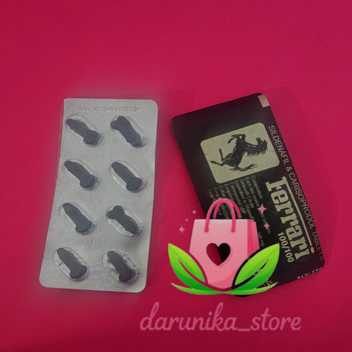 بسته بندی قرص فراری مشکی 100/100